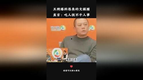 王朔爆料黑臭娱乐圈视频  第2张
